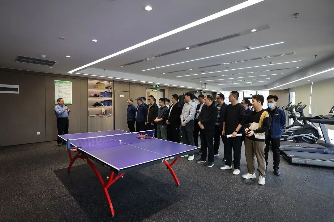 “乒”出水平 “旋”出风采——创新研究院举办首届职工乒乓球排位赛