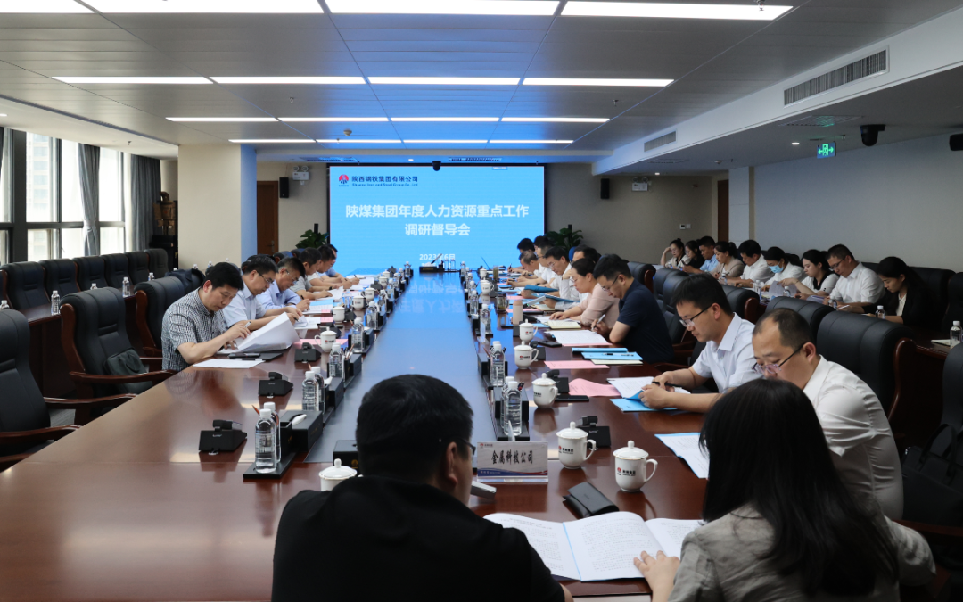陕煤集团人力资源重点工作（钢铁板块）调研督导会在陕钢集团召开