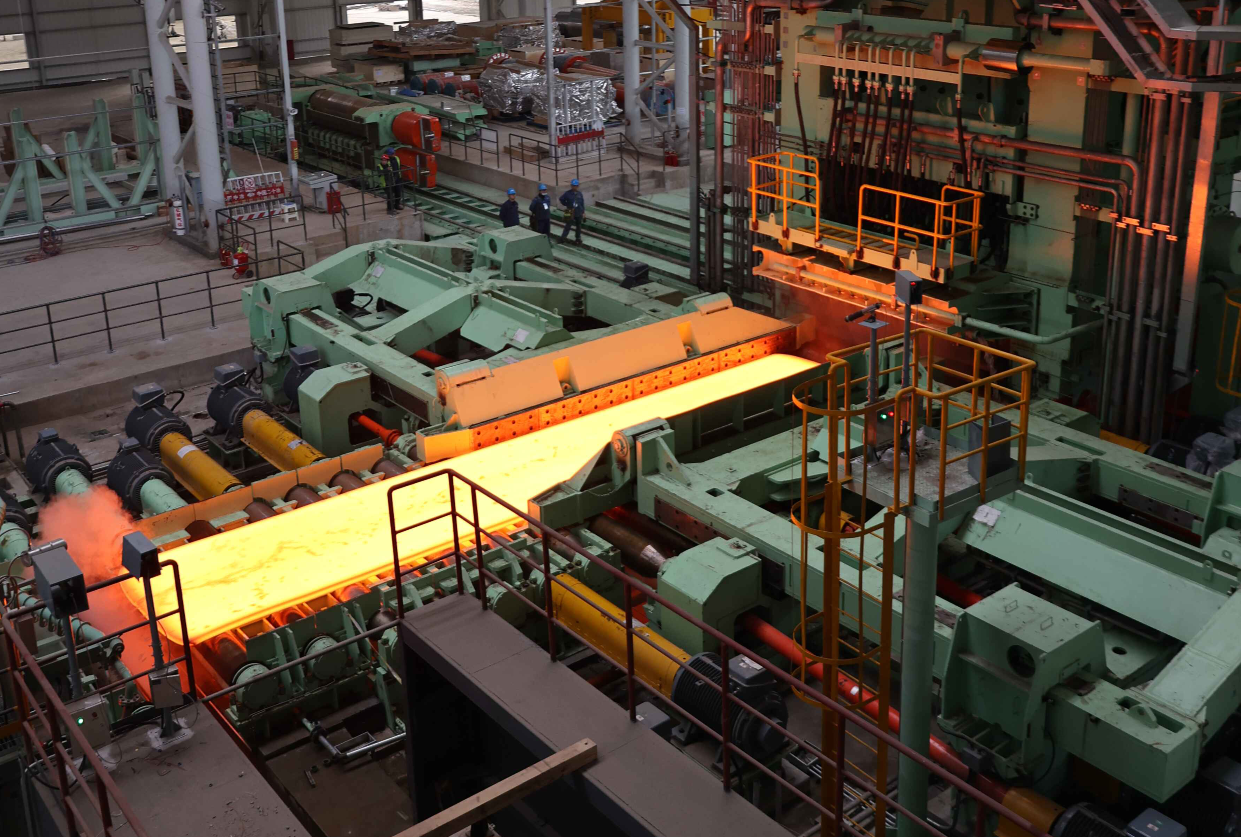 陕钢集团汉钢公司举办中厚板项目投产仪式