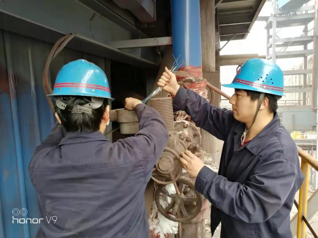 三月检修场景一瞥 三月检修场景一瞥