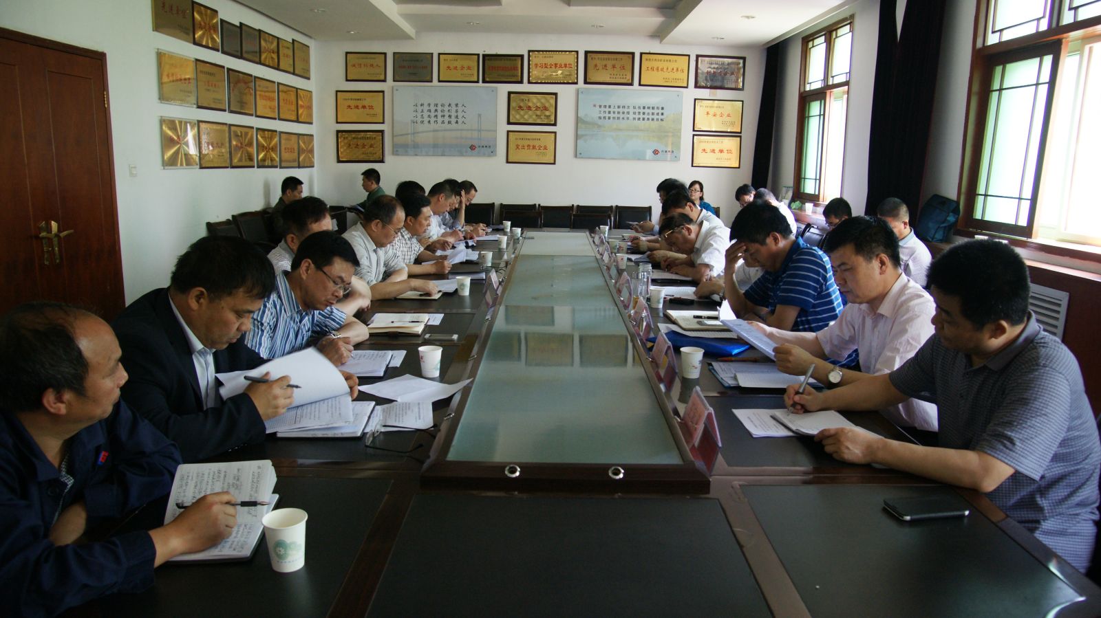 陕钢集团领导到大西沟矿业公司检查指导工作