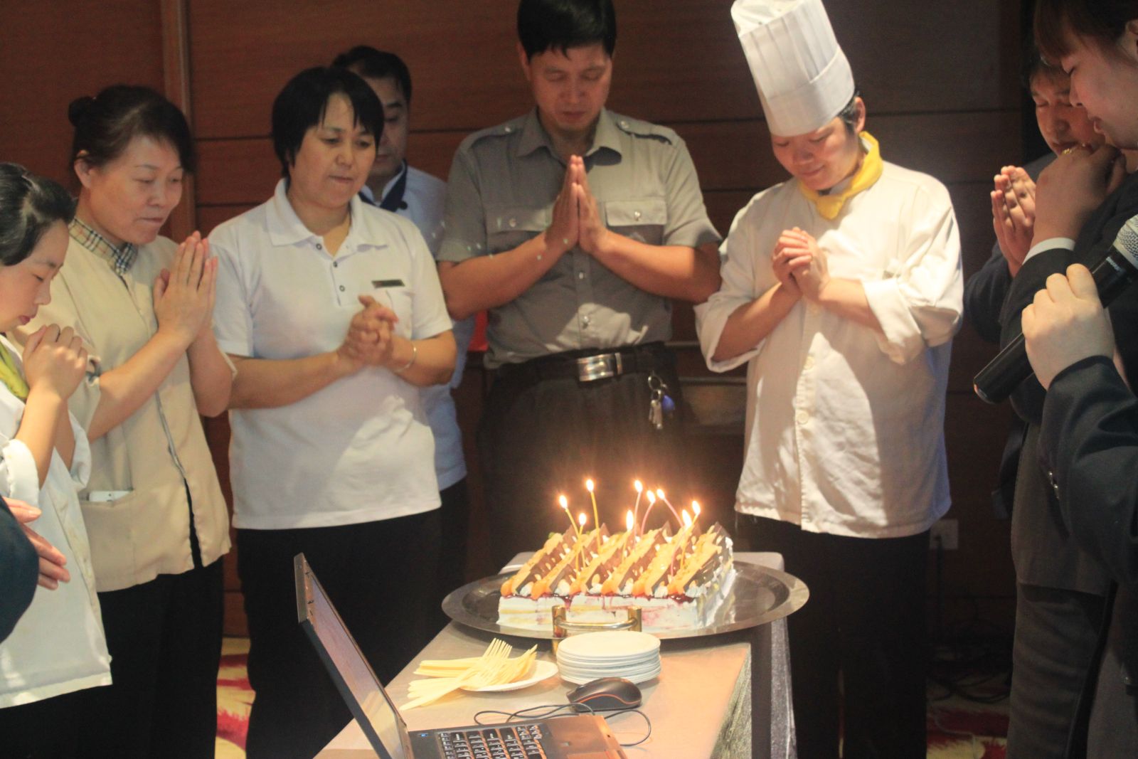 9月員工生日會  禹龍酒店建設溫暖大家庭