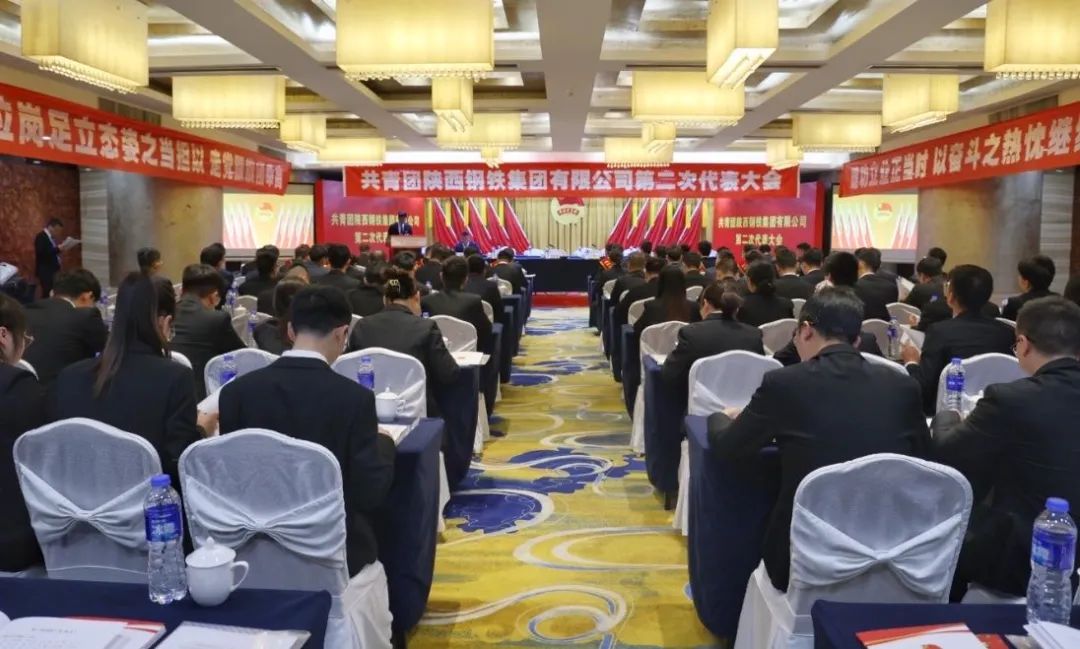 共青团陕西钢铁集团有限公司第二次代表大会胜利召开