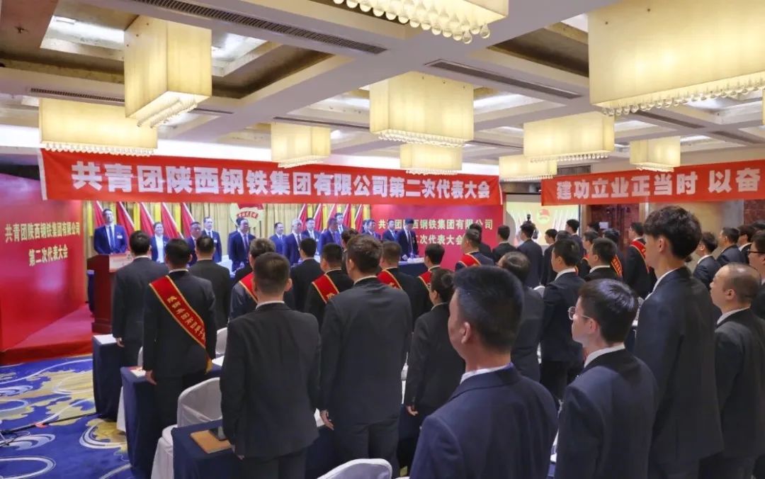 共青团陕西钢铁集团有限公司第二次代表大会胜利召开