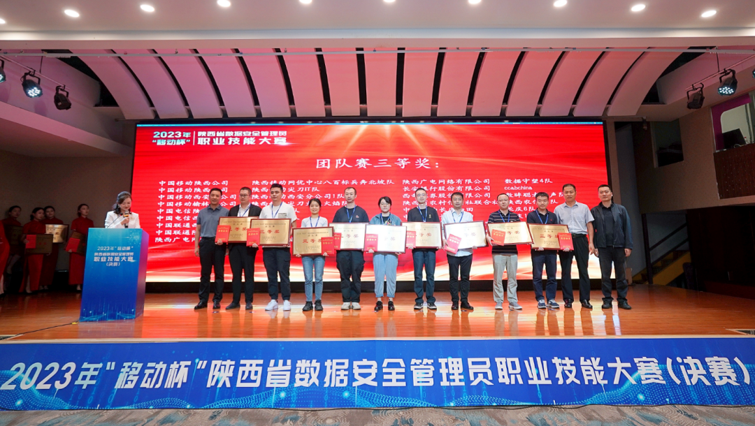 陕钢集团代表队荣获陕西省数据安全管理员职业技能大赛团队三等奖