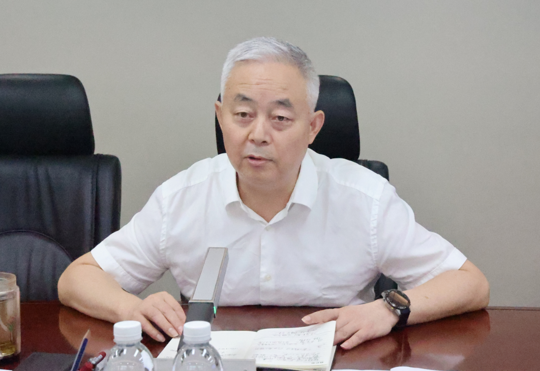 中国矿产资源集团党组书记、董事长姚林一行来陕钢集团调研考察