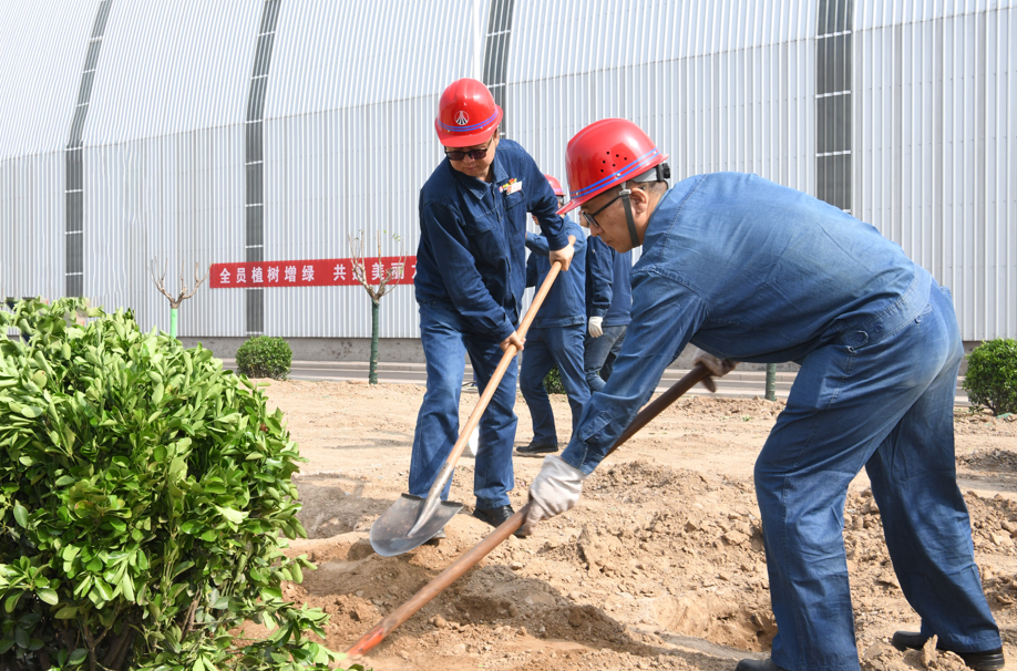 陕钢龙钢公司自主绿化节资1000万元