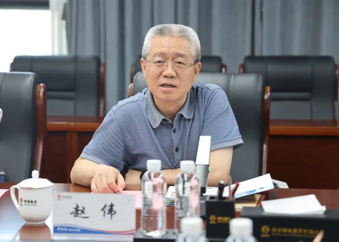 中铁物资集团赵伟一行来访陕钢集团座谈