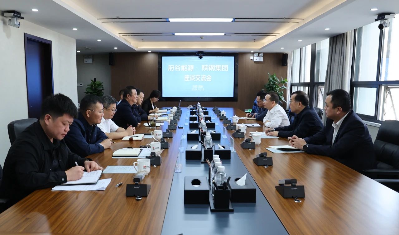 府谷能源公司李宁一行来访陕钢集团