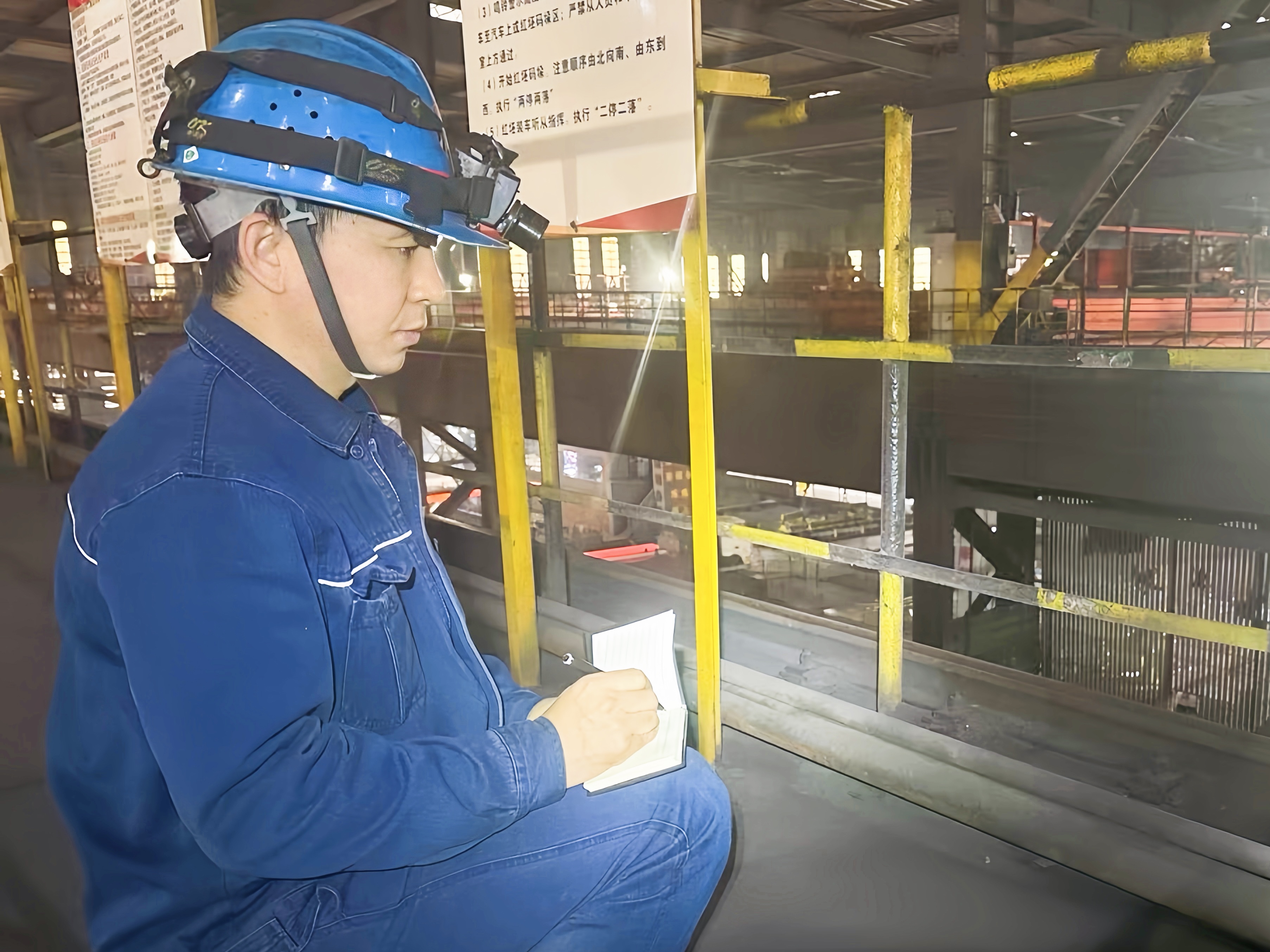 秋风伴检修 匠心护天车 秋风伴检修 匠心护天车